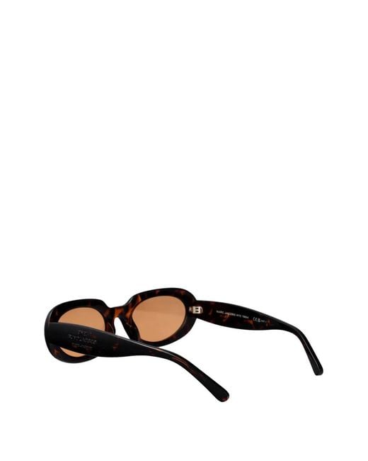 Marc Jacobs Brown Oval-Frame Sunglasses