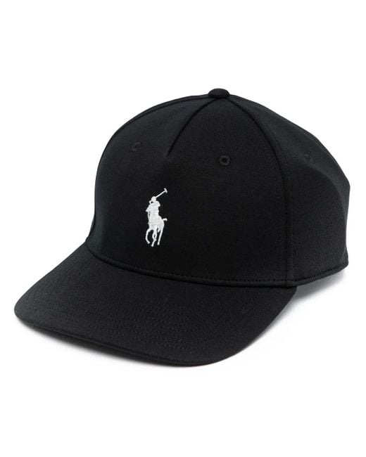 Polo Ralph Lauren Baseballkappe Mit Logo-Stickerei in Black für Herren