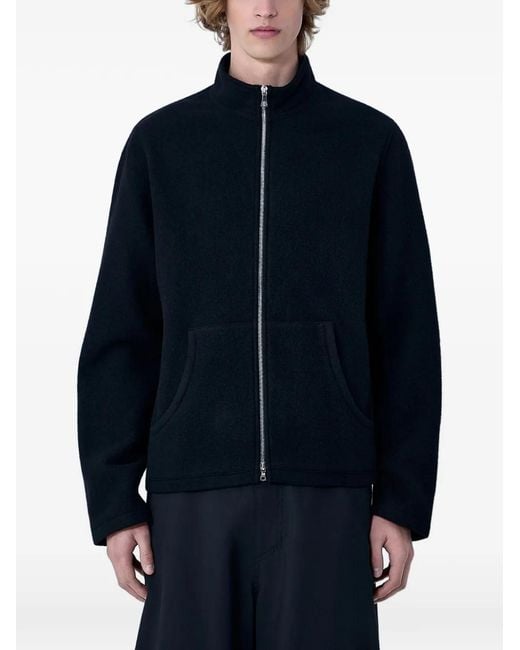 Rier Blue Full-Zip Fleece Jacket