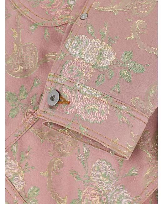 Junya Watanabe Pink Regular-Fit Denim Jacket for men