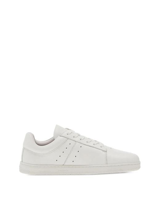 Barebarics White Enigma Perforated Lace-Up Sneakers
