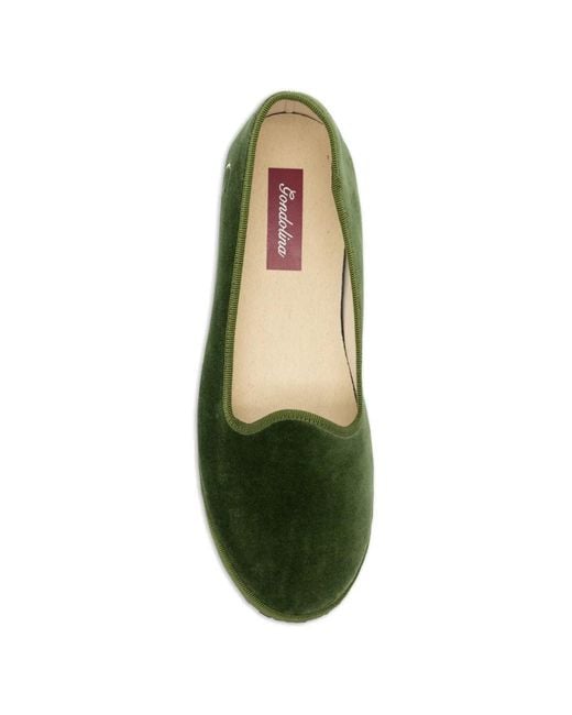 Gondolina Green Sant Erasmo Logo-Detail Loafers