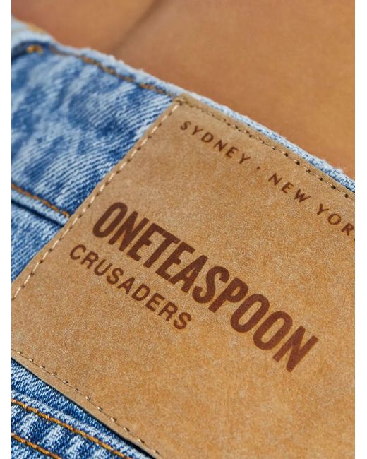 One Teaspoon Blue Tie-Dye Jeans