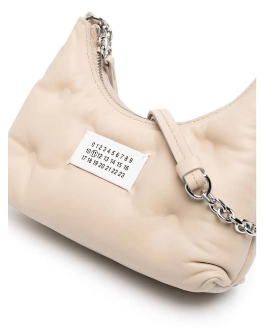 Maison Margiela White Micro Glam Slam Shoulder Bag