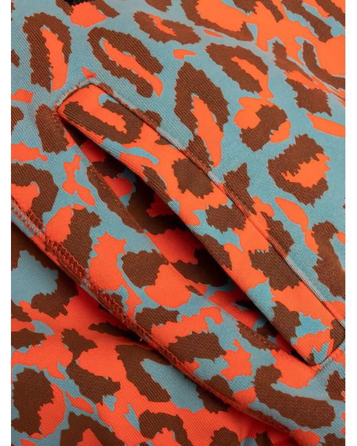 AWAKE NY Jogginghose mit Leoparden-Print in Red für Herren
