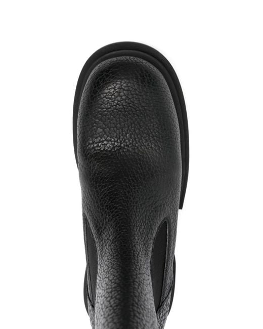 Rick Owens Black 60Mm Beatle Bogun Platform Boots for men