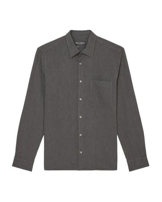 Marc O' Polo Gray Button-Up Shirt for men