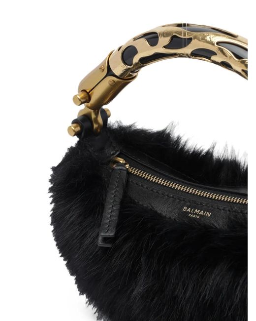 Borsa Tote Ebene di Balmain in Black