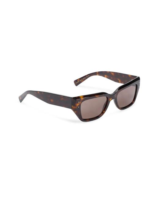 Dolce & Gabbana Brown Dg Sharped Sunglasses