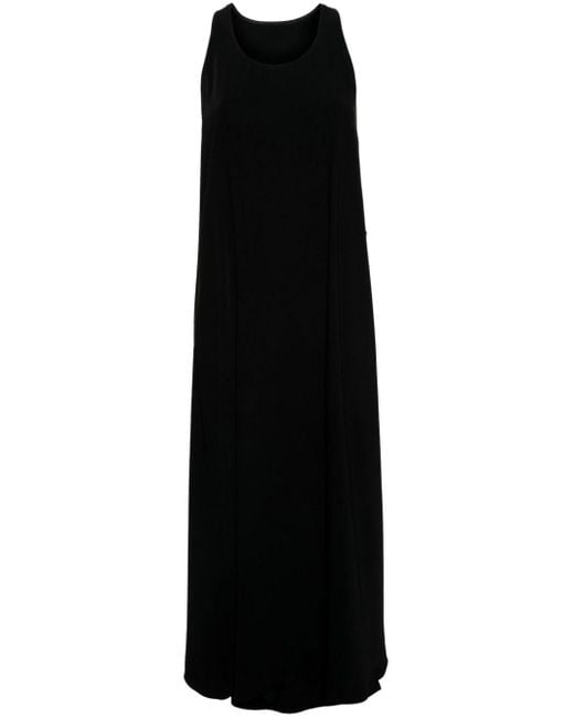 Vestido con diseño asimétrico MM6 by Maison Martin Margiela de color Black