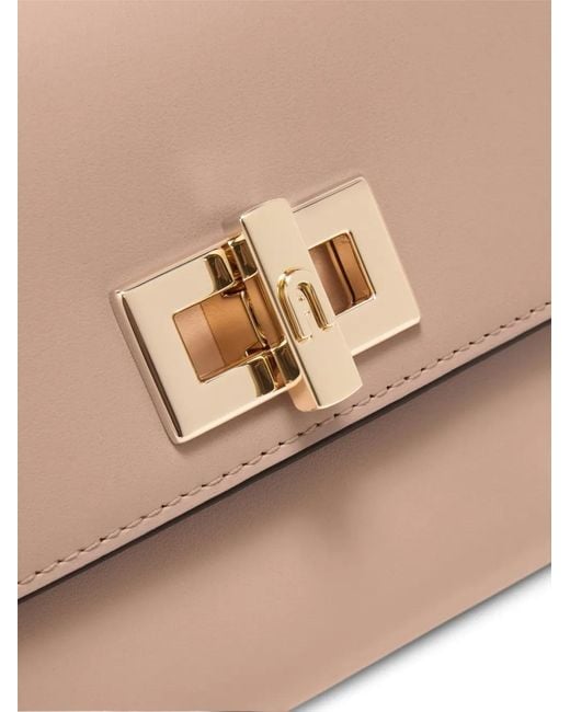 Furla Pink Clara Clutch Bag