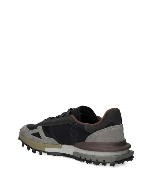 Lacoste Black Elite Active Leather Panelled Sneakers for men