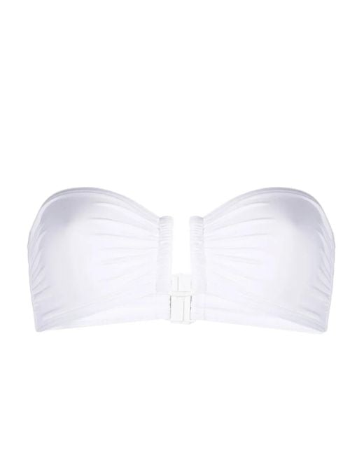 Top de bikini Show tipo bandeau Eres de color White
