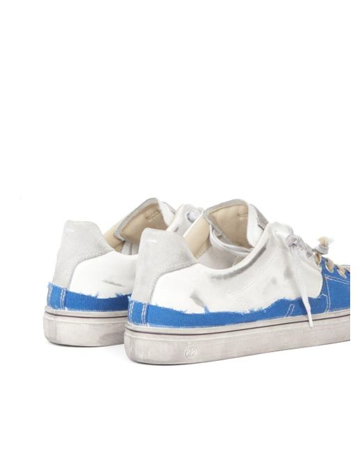 Maison Margiela New Evolution Sneakers im Layering-Look in Blue für Herren