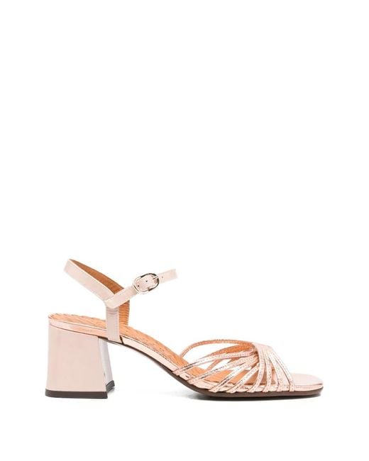 Chie Mihara Pink Leske Strappy Sandals