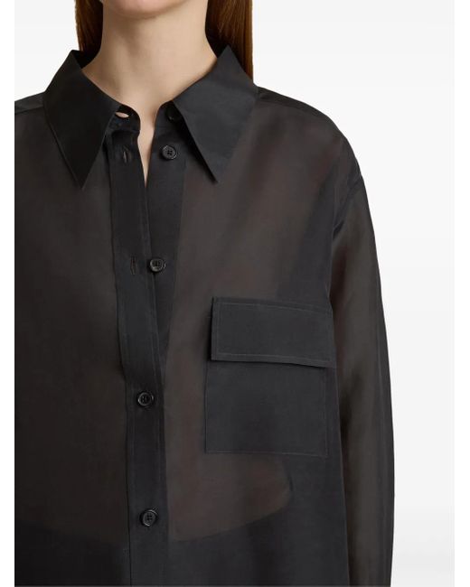 Camicia Yatty di Khaite in Black
