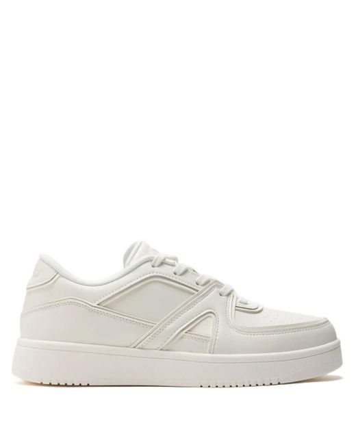 Athletic Propulsion Labs White Panelled Lace-Up Sneakers