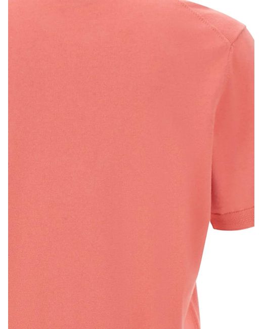 Boss Pullover Mit Logo-Patch in Pink für Herren