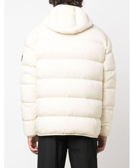 Feather down hooded clearance coat
