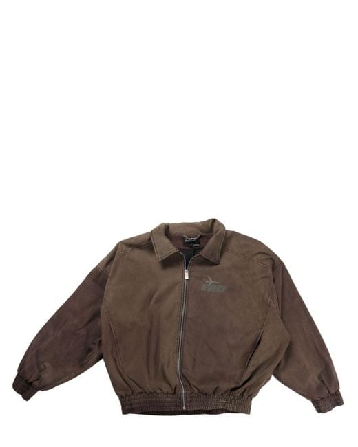 Death In Flight jacket Enfants Riches Deprimes de hombre de color Brown