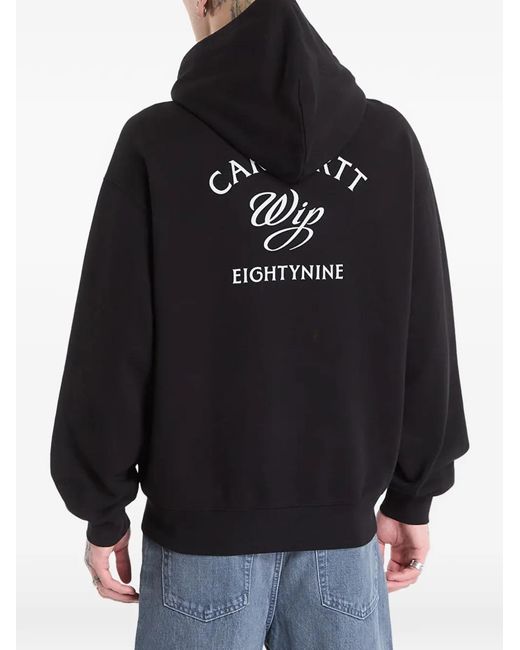 Carhartt Black Zip-Up Hoodie for men