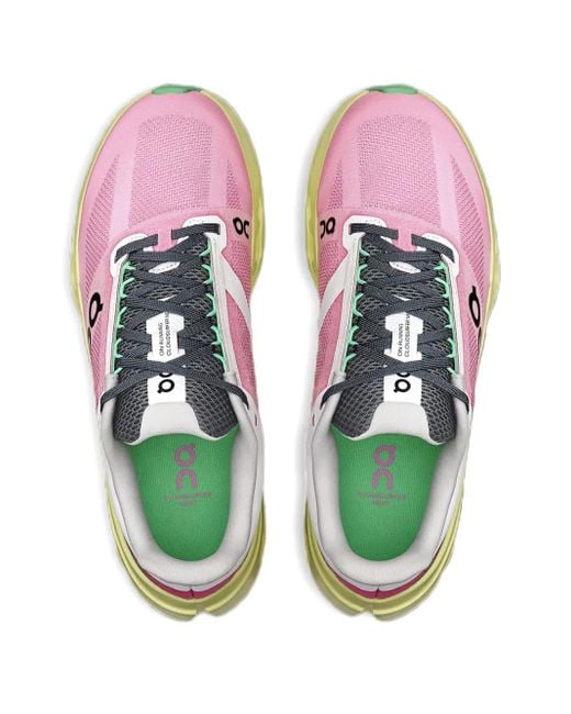 On Shoes Pink Baskets Cloudfoam