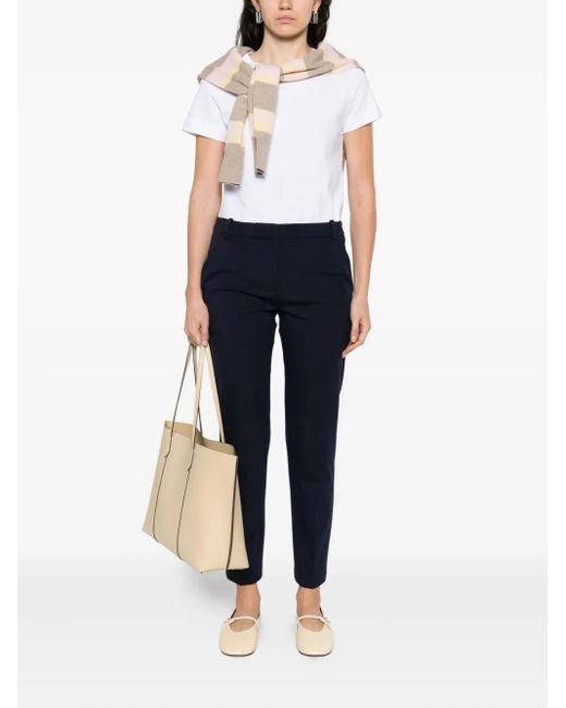 Pinko Blue Pocket-Detail Trousers