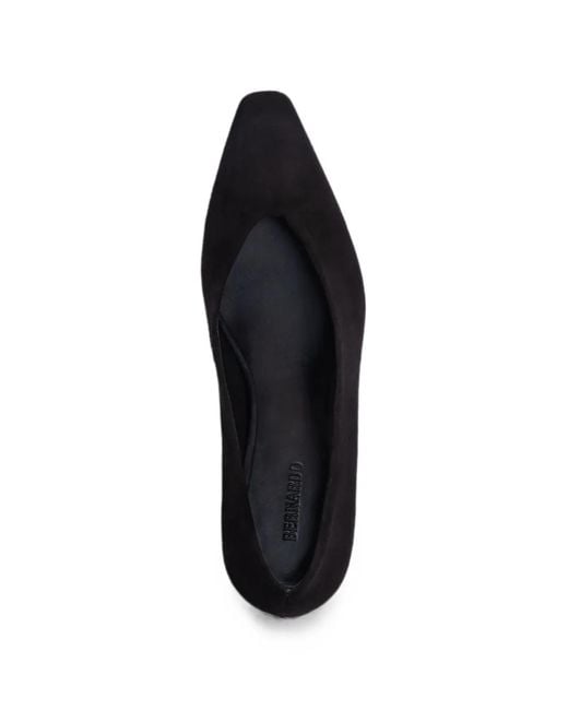 Bernardo Black Chiara Pointed-Toe Pumps