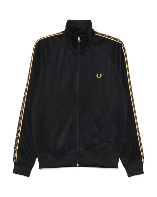 メンズ Fred Perry ハイネック ジャケット Black