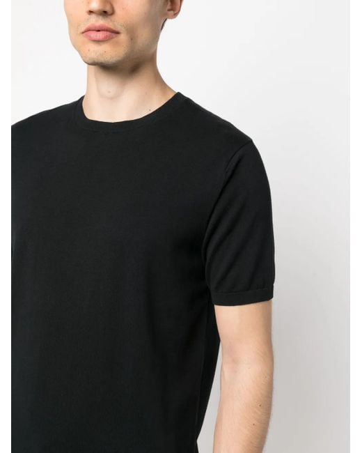 Aspesi Black Slim Fit T-Shirt for men