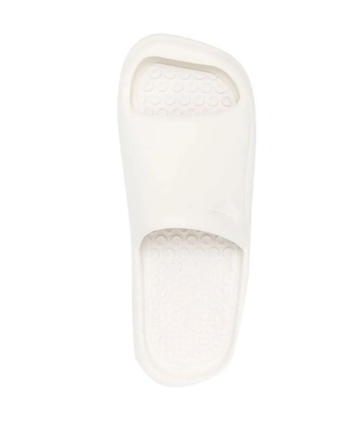 Heron Preston White Square-Toe Sliders for men