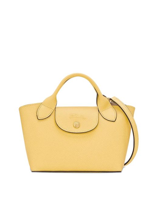 Longchamp White Épure Mini Bag