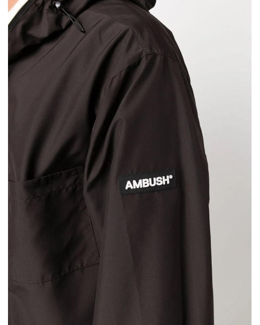 Ambush Black Zip-fastening Lightweight Jacket for men