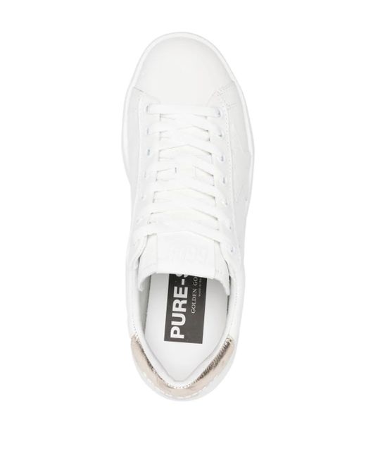 Golden Goose Deluxe Brand White Super-Star Sneakers