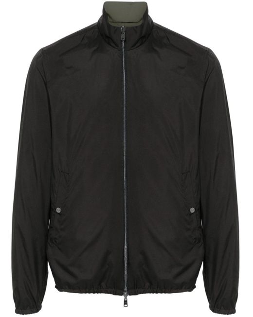 Herno Black Reversible Lightweight Jacket for men