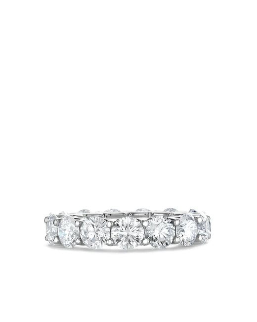 Pragnell White Platinum Brilliant Cut Diamond Eternity Ring