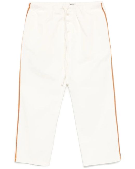 Bode Baseball Broek in het White voor heren
