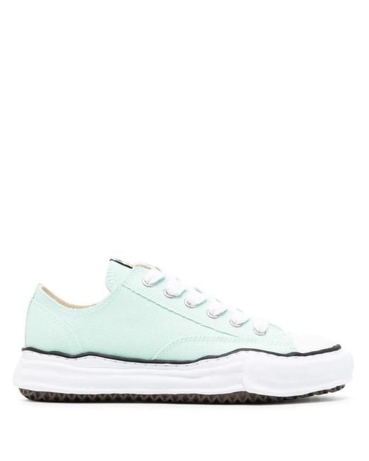 Maison Mihara Yasuhiro White "hank" Og Sole Canvas Low-top Sneaker