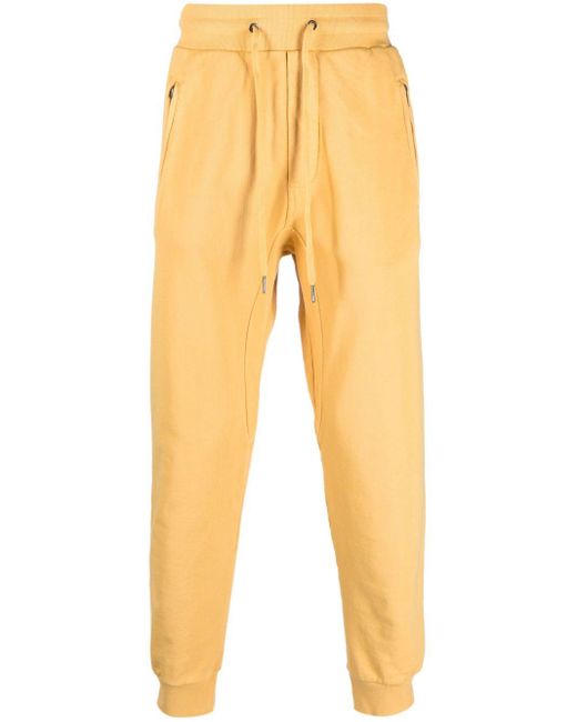 Ksubi Embroidered-detailing Track Pants in Yellow for Men | Lyst
