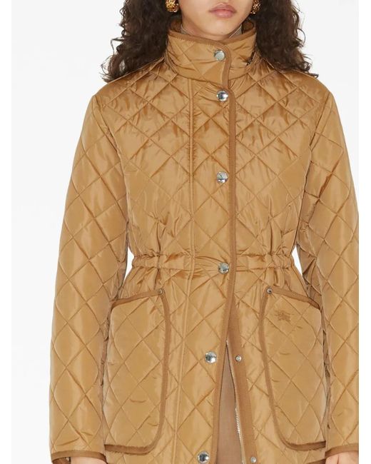 Burberry Brown Quilted Jacket