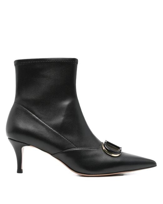 Stivaletti A Punta 60Mm di Twinset in Black
