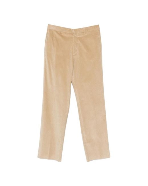 Tagliatore Natural Corduroy Trousers for men