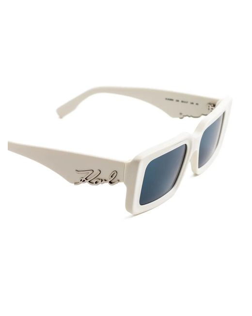 Karl Lagerfeld Blue Karl Signature Sunglasses