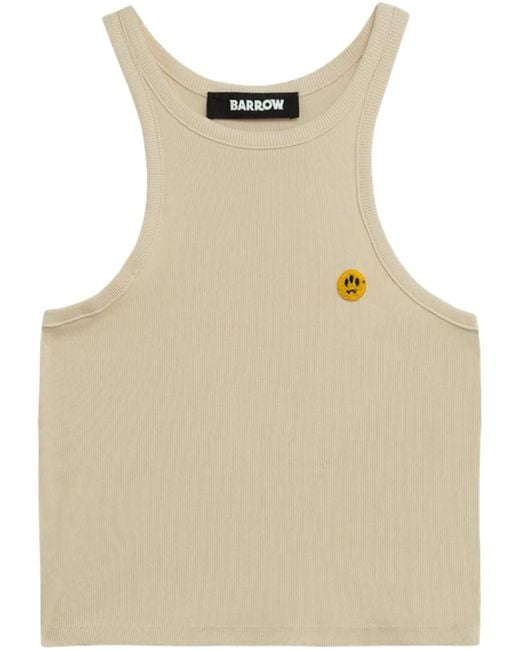Barrow Natural Sleeveless Top