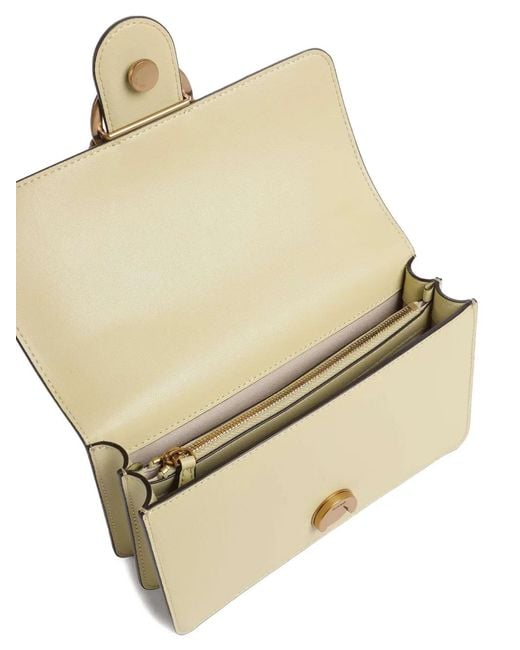Pinko Natural Love One Birds Hardware Shoulder Bag