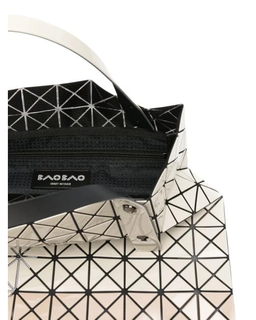 Issey Miyake Natural Prism Geometric-Pattern Tote Bag