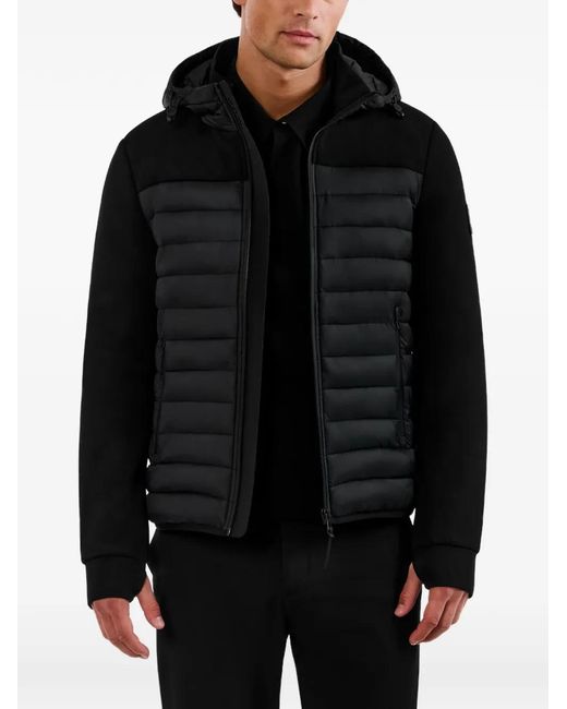 Rudsak Black Durin M Quilted Hooded Jacket for men