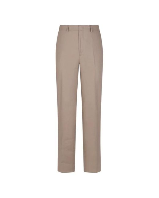 Tagliatore Natural Linen Straight-Leg Trousers for men