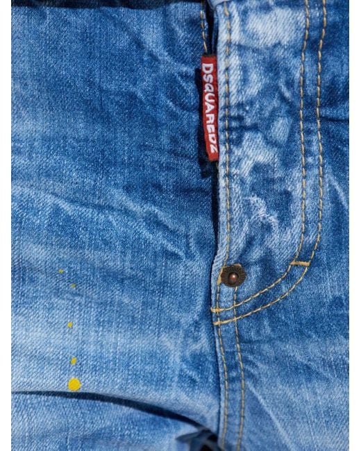DSquared² Katoenen Jeans in het Blue
