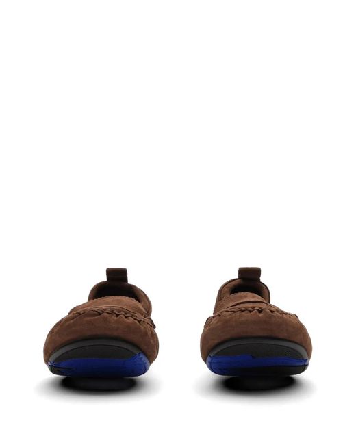 Burberry Brown Suede Fawn Loafers